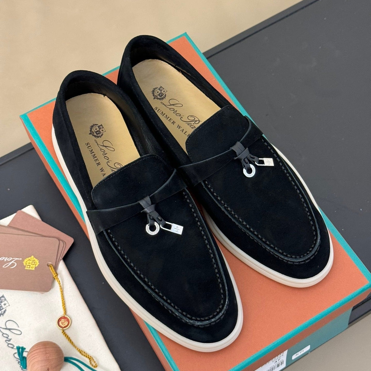 Shoes- Loro P Loafers Premium Designer Casual Shoes