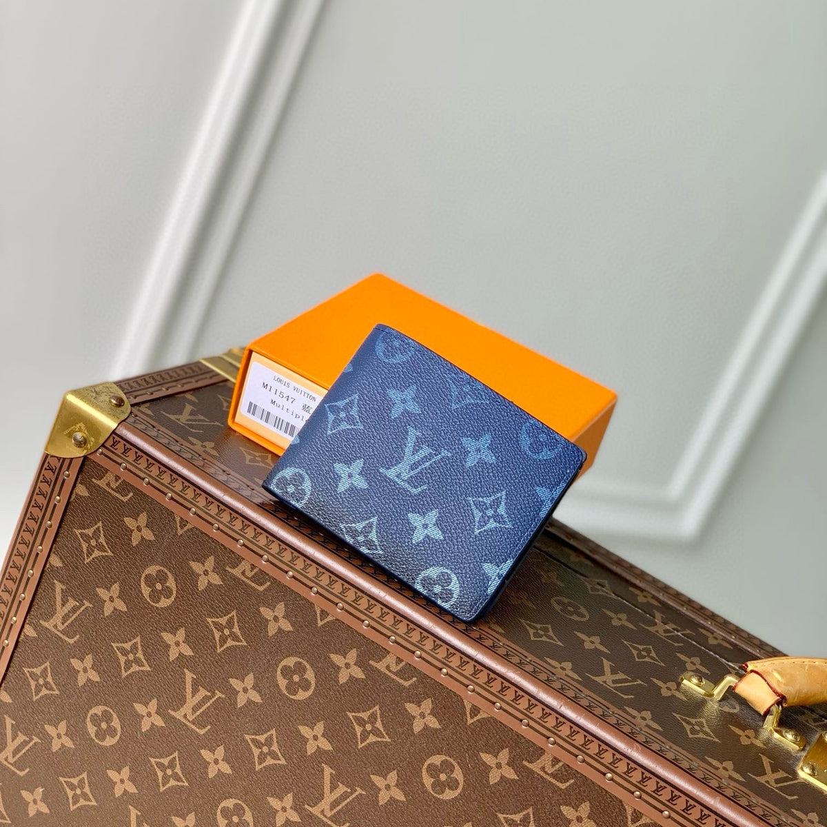 Louis Vuitton Wallets- Louis Vuitton Lou Slender Wallet Elegant Everyday Leather Wallet