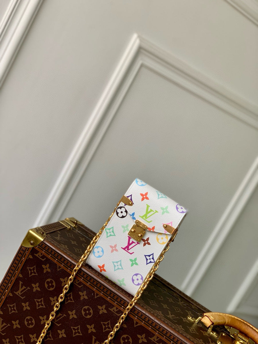 Louis Vuitton Bags- Louis Vuitton Lou x Murakami Metis Phone Pouch Elegant Everyday Designer Handbag