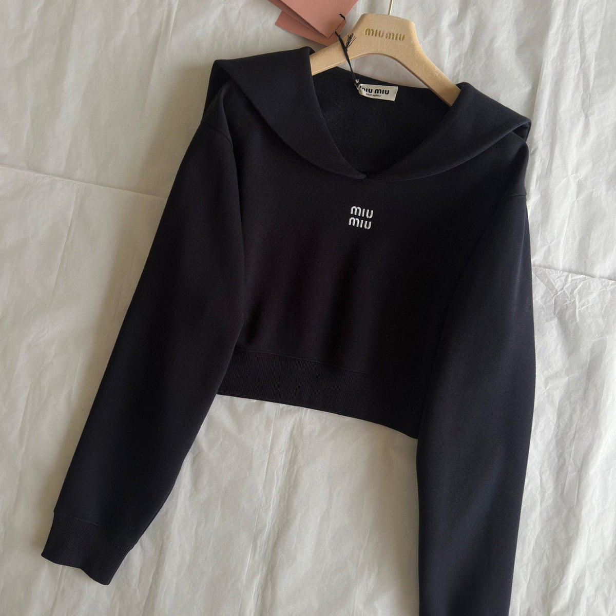Hoodies- Miu M Sweatshirt Comfortable Luxury Streetwear Hoodie