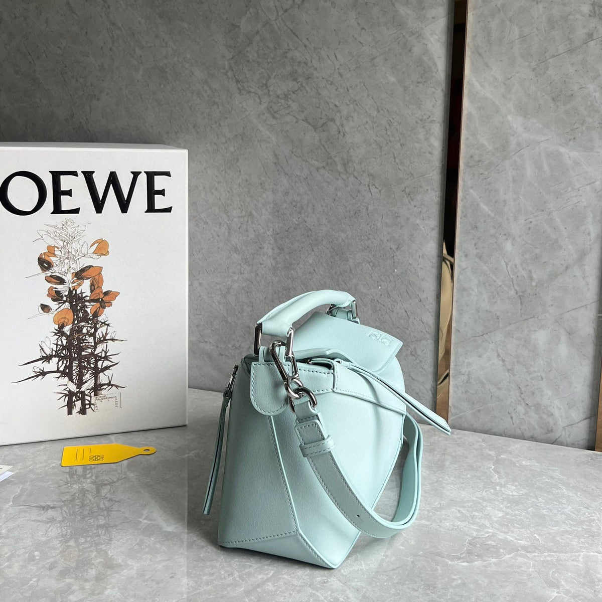Bags- Loew Small Puzzle Edge Bag Luxury Designer Leather Handbag
