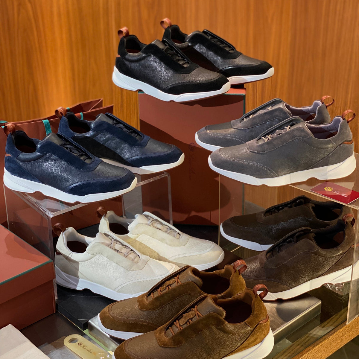 Shoes- Loro P Modular Walk Sneakers Luxury Lifestyle Designer Footwear