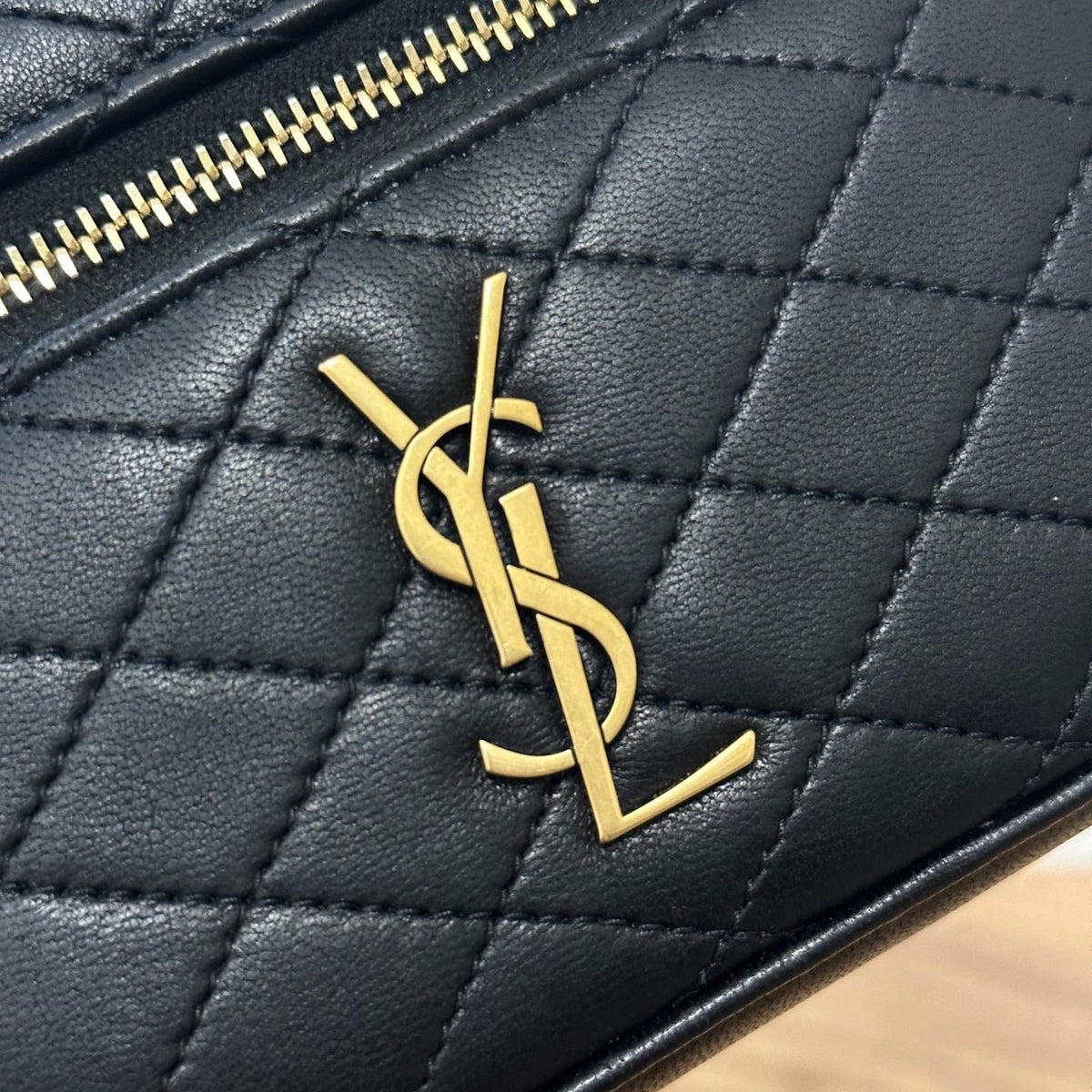 Saint Laurent Bags- Saint Laurent Gaby Mini Vanity Bag Luxury Designer Leather Handbag