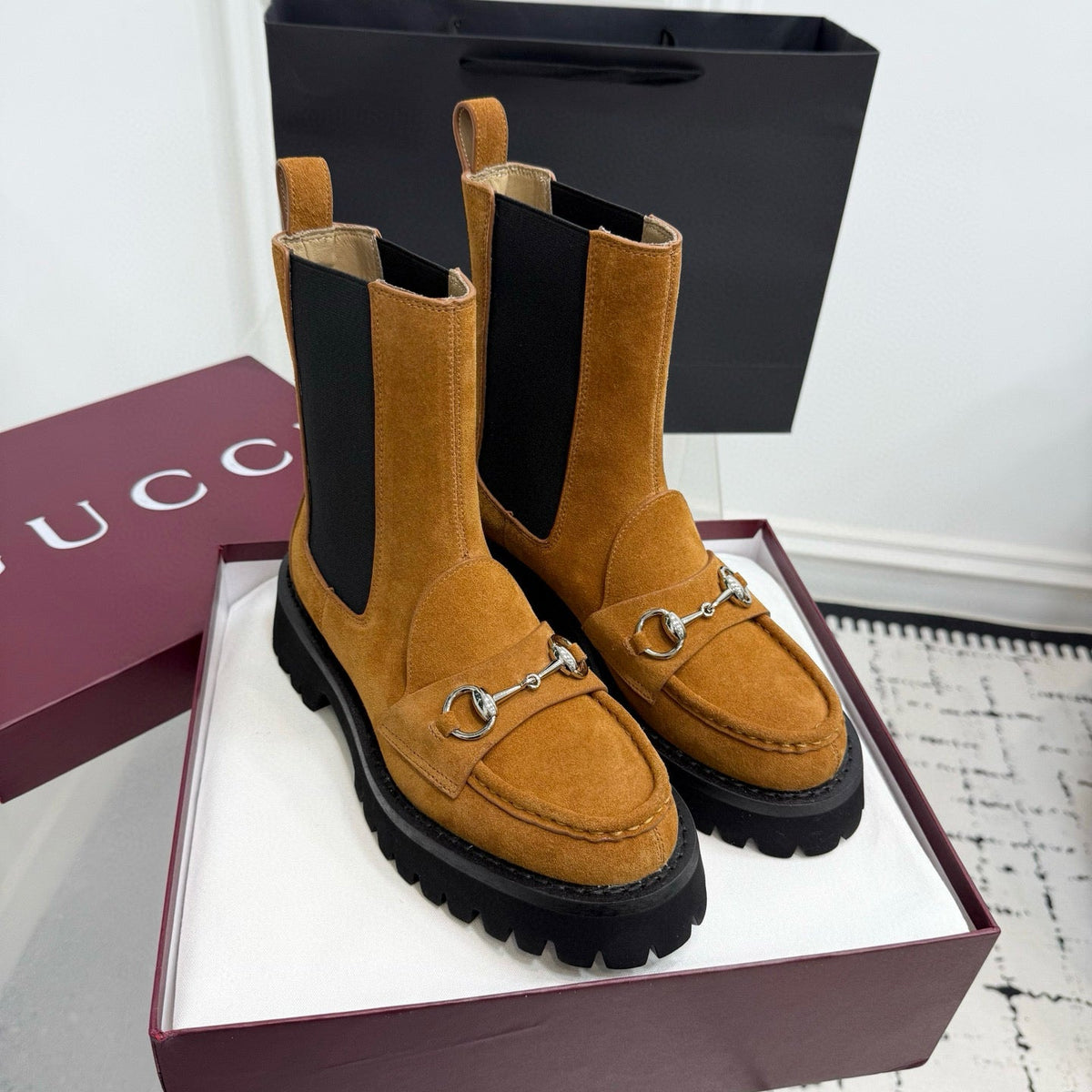 Gucci Shoes? Gucci Boots Premium Designer Casual Shoes