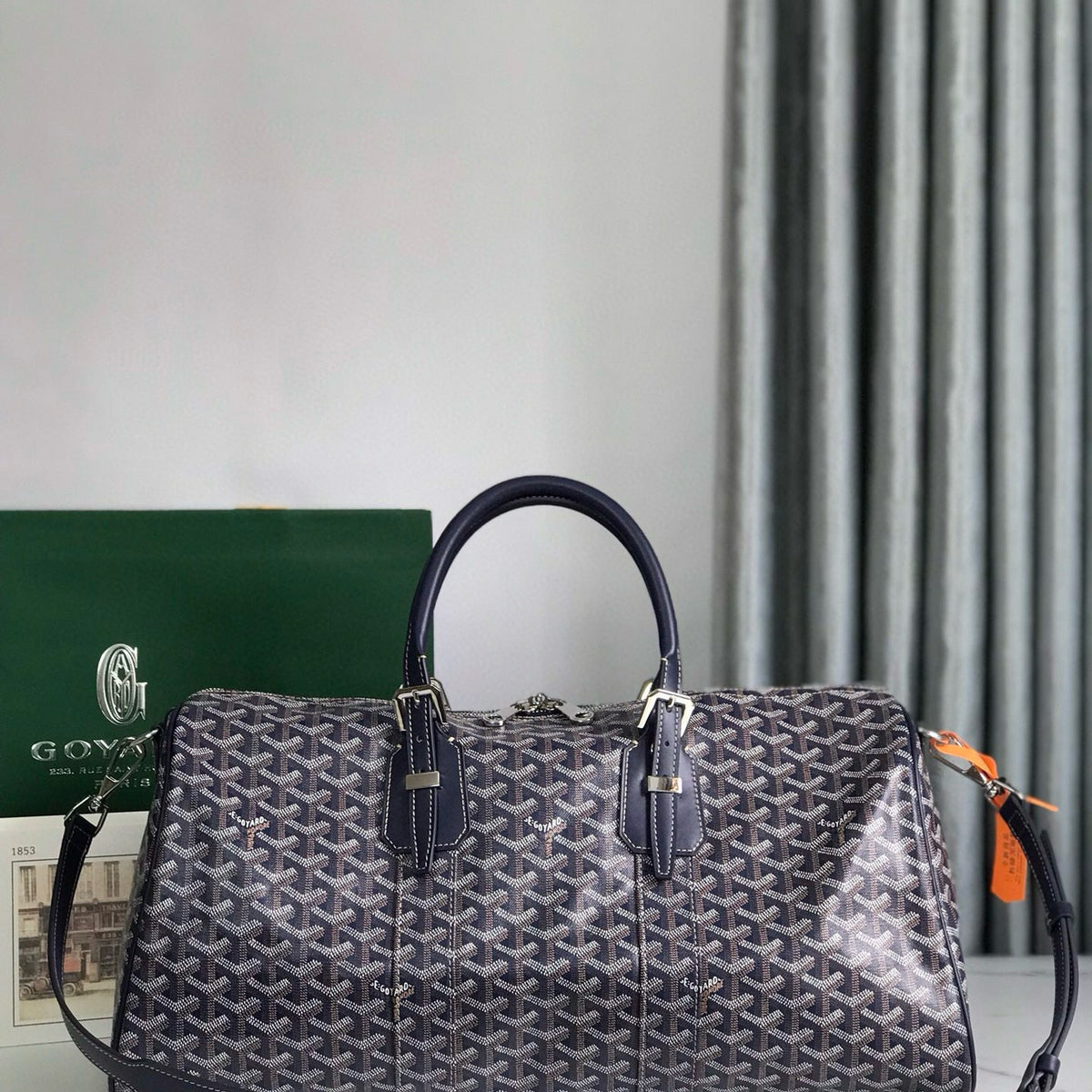 Bags- Goya Boston 45 Bag Luxury Designer Leather Handbag