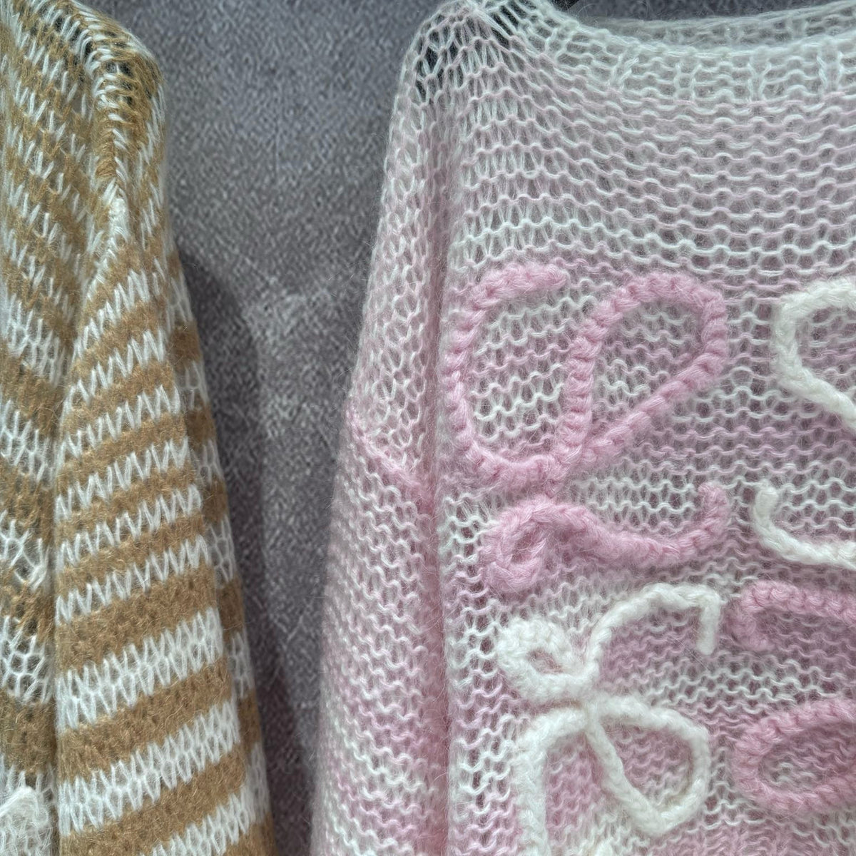 Sweaters- Loew Sweater Luxury Designer Knit Sweater