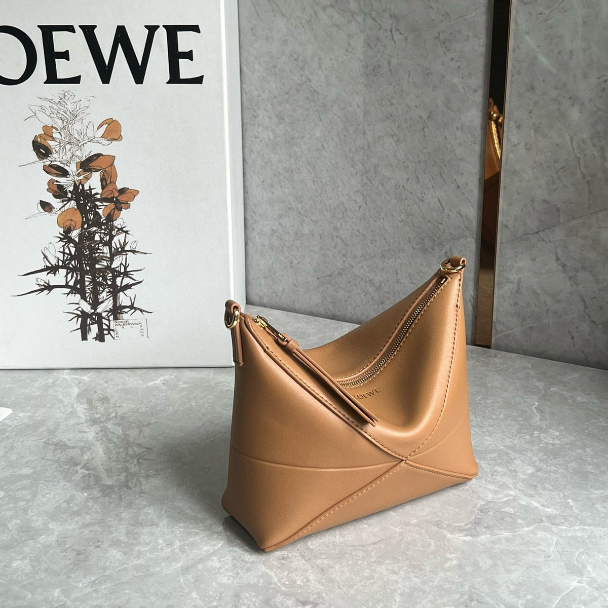 Bags- Loew Puzzle Fold Pouch Elegant Everyday Designer Handbag