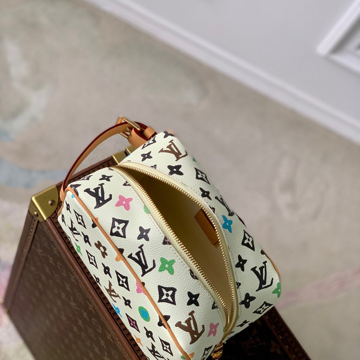 Louis Vuitton Accessories- Louis Vuitton Lou Locker Dopp Kit Luxury Designer Fashion Accessory