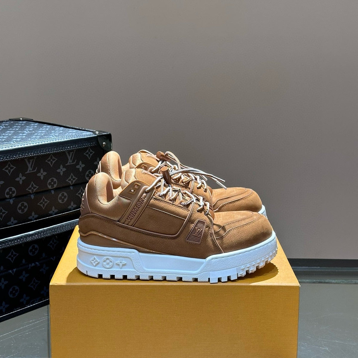 Louis Vuitton Shoes- Louis Vuitton Lou Trainers Comfortable Everyday Designer Shoes
