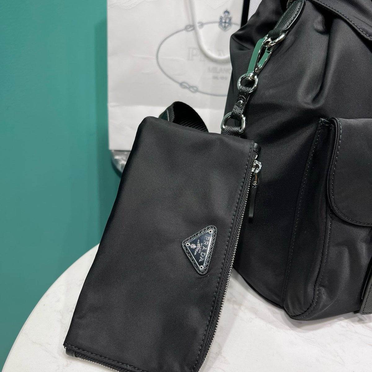 Bags? Pd Re Nylon Backpack Premium Designer Shoulder Bag