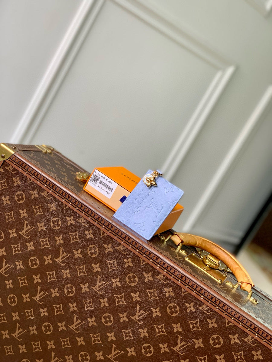 Louis Vuitton Wallets- Louis Vuitton Lou Charms Card Holder Elegant Everyday Leather Wallet