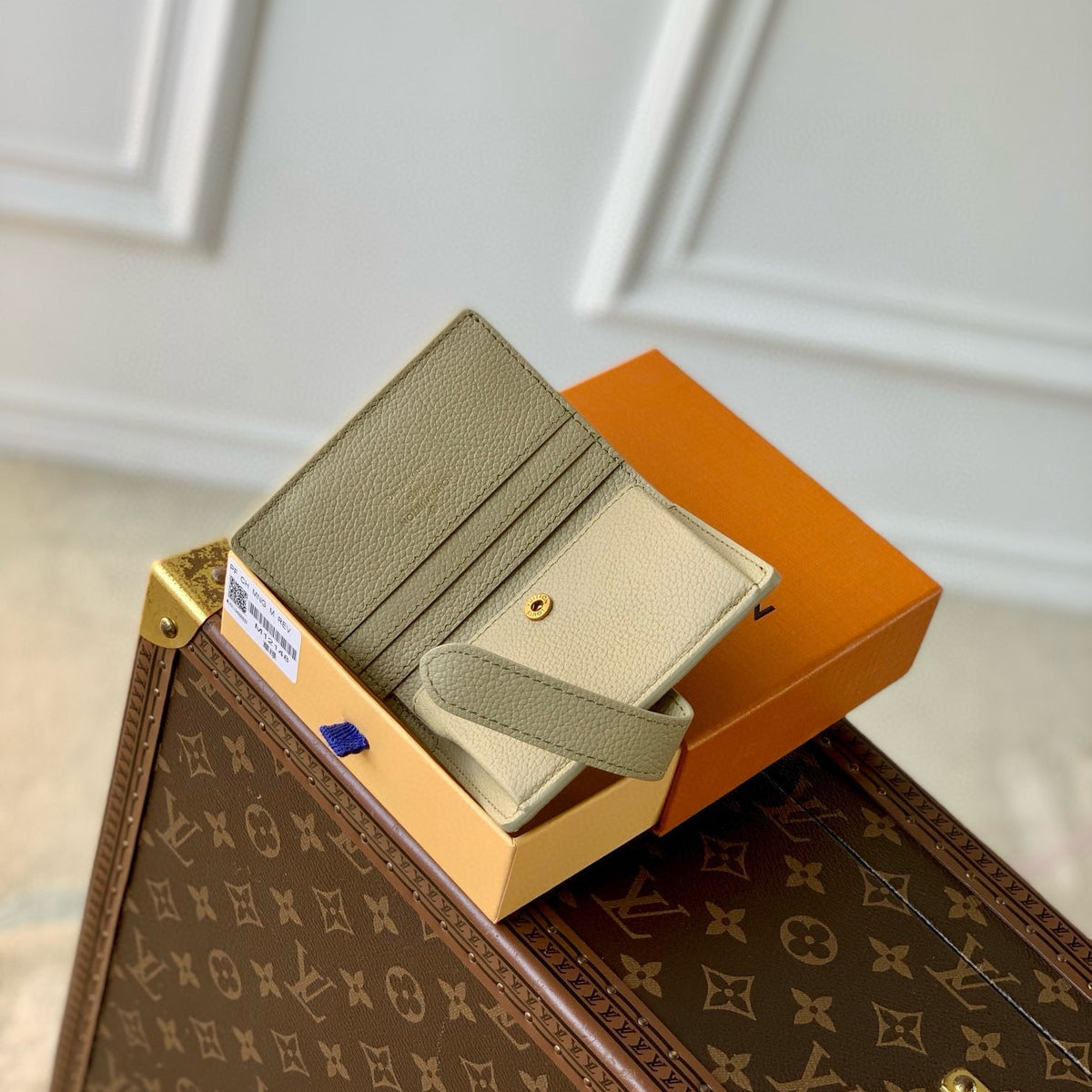 Louis Vuitton Wallets- Louis Vuitton Lou Low Key Compact Wallet Premium Leather Designer Wallet