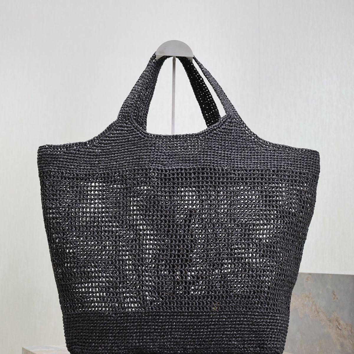 Saint Laurent Bags- Saint Laurent Icare In Raffia Bag Elegant Everyday Designer Handbag