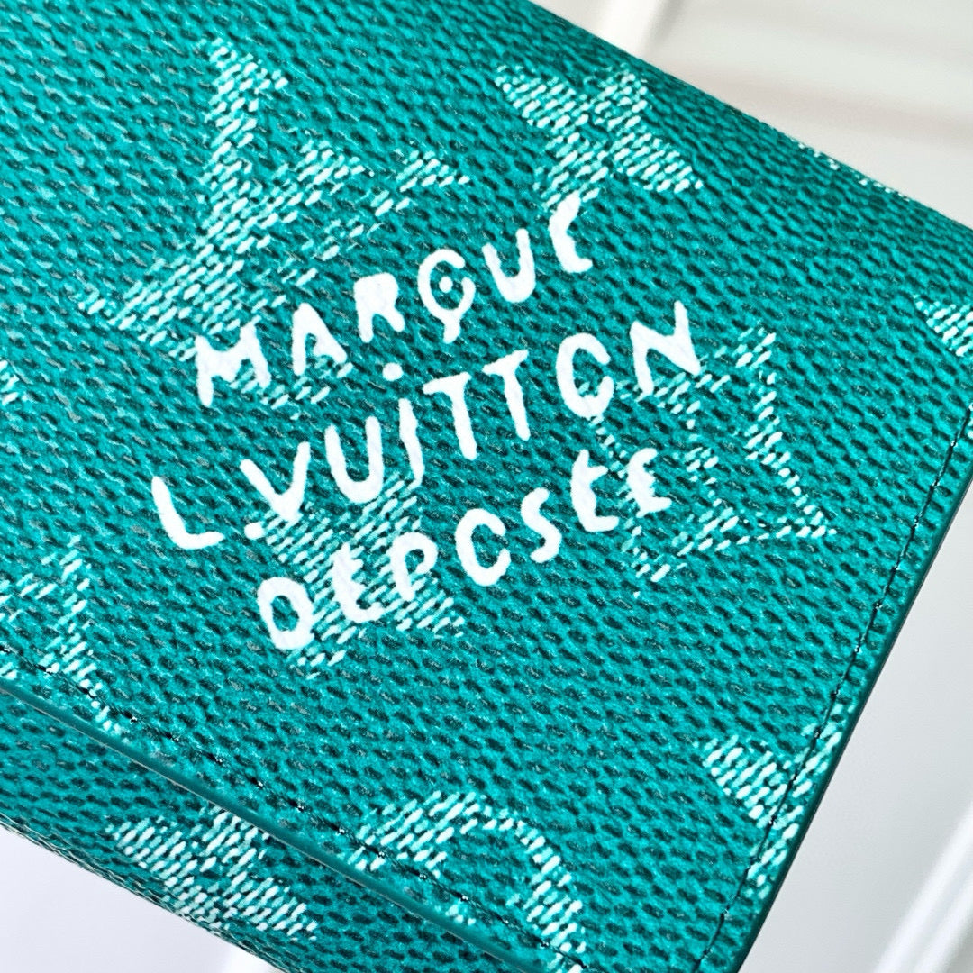 Louis Vuitton Wallets- Louis Vuitton Lou Victor Wallet Premium Leather Designer Wallet