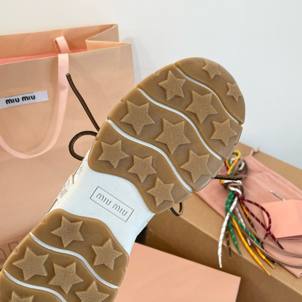 Shoes- Miu M Trainers Luxury Lifestyle Designer Footwear