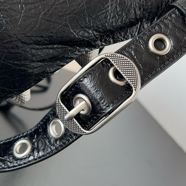 Balenciaga Le Cagole Medium Beltbag – luxury designer bag at Velouxe