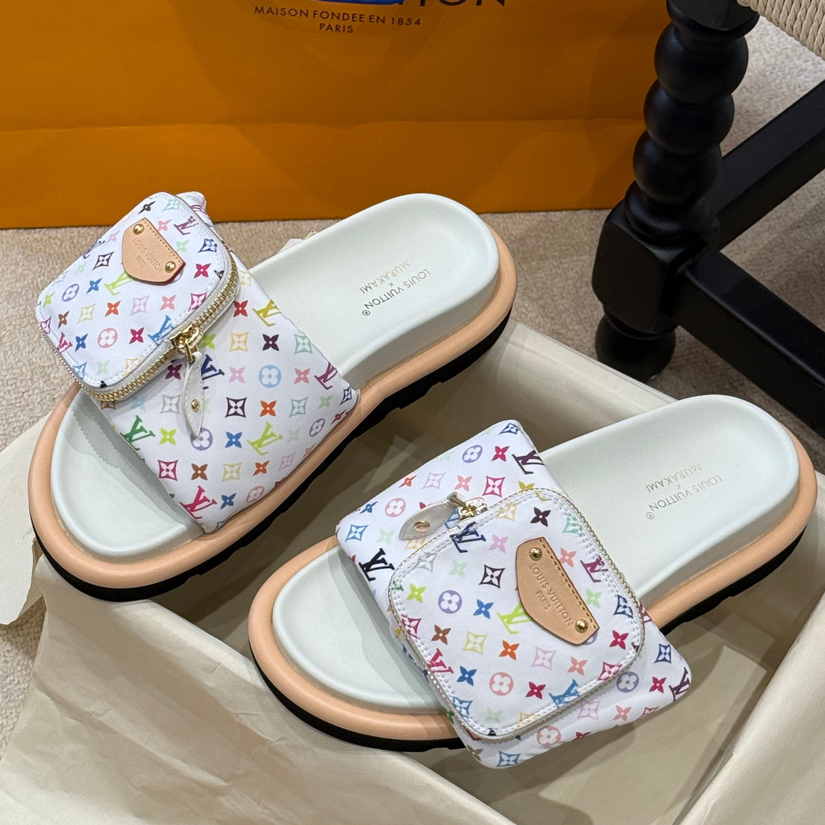 Louis Vuitton Accessories- Louis Vuitton Lou Pillow Mules Premium Everyday Designer Accessory