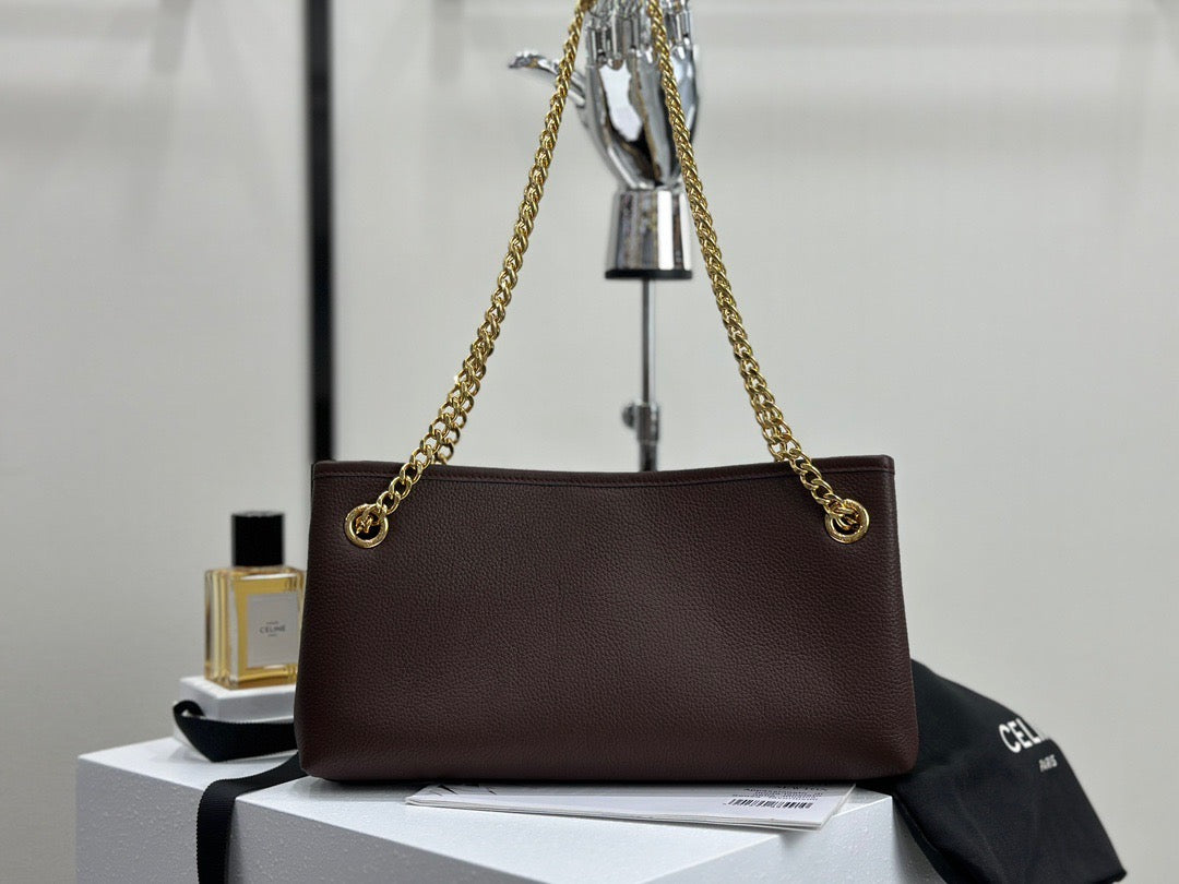 Bags- Cel Medium Newspaper Bag Elegant Everyday Designer Handbag