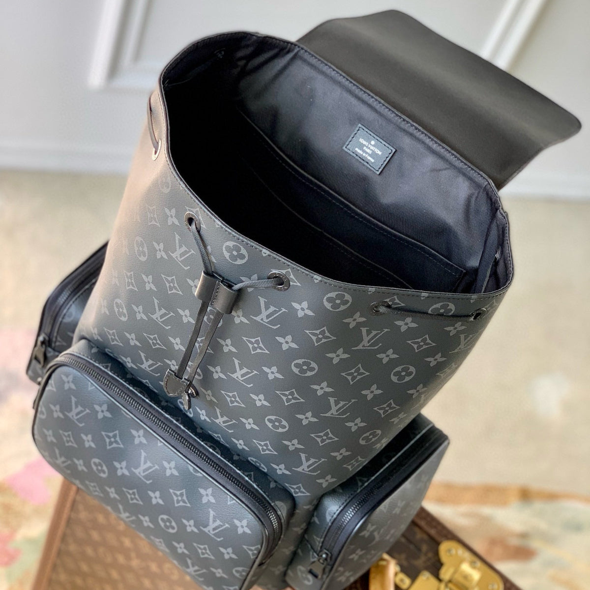 Louis Vuitton Bags- Louis Vuitton Lou Trio Backpack Elegant Everyday Designer Handbag