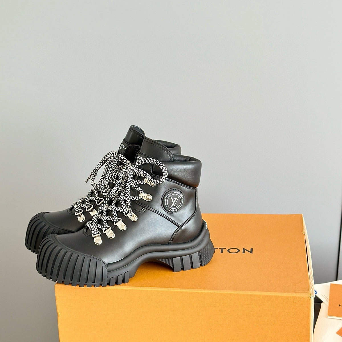 Louis Vuitton Shoes- Louis Vuitton Lou Ruby Boots Comfortable Everyday Designer Shoes