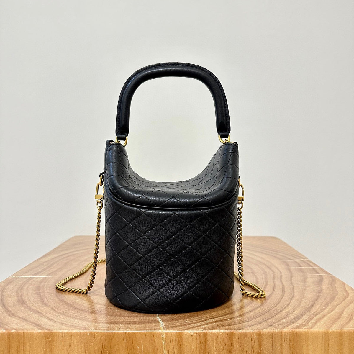 Saint Laurent Bags- Saint Laurent Gaby Bucket Bag Luxury Designer Leather Handbag