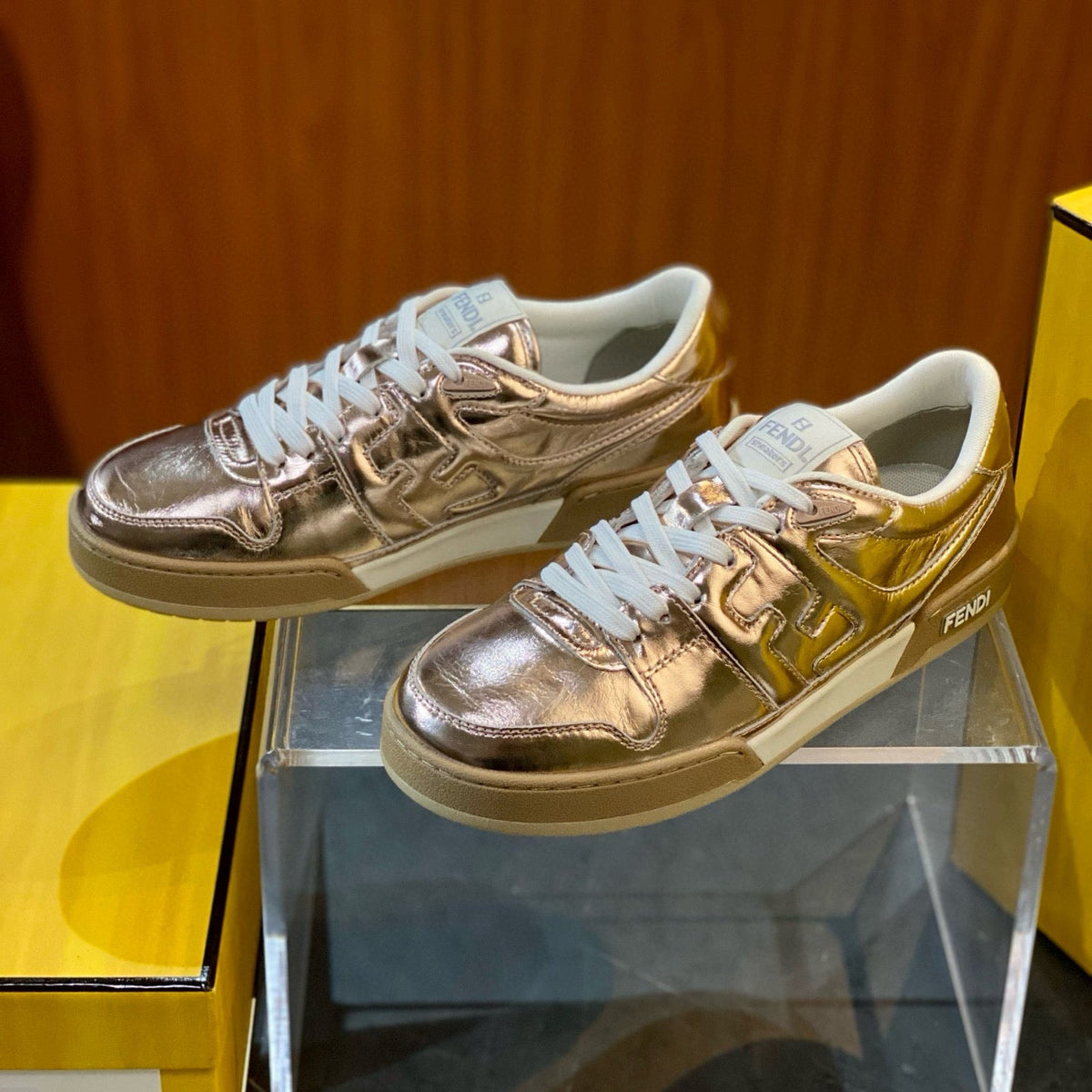 Shoes- Fen Match Sneaker Luxury Lifestyle Designer Footwear