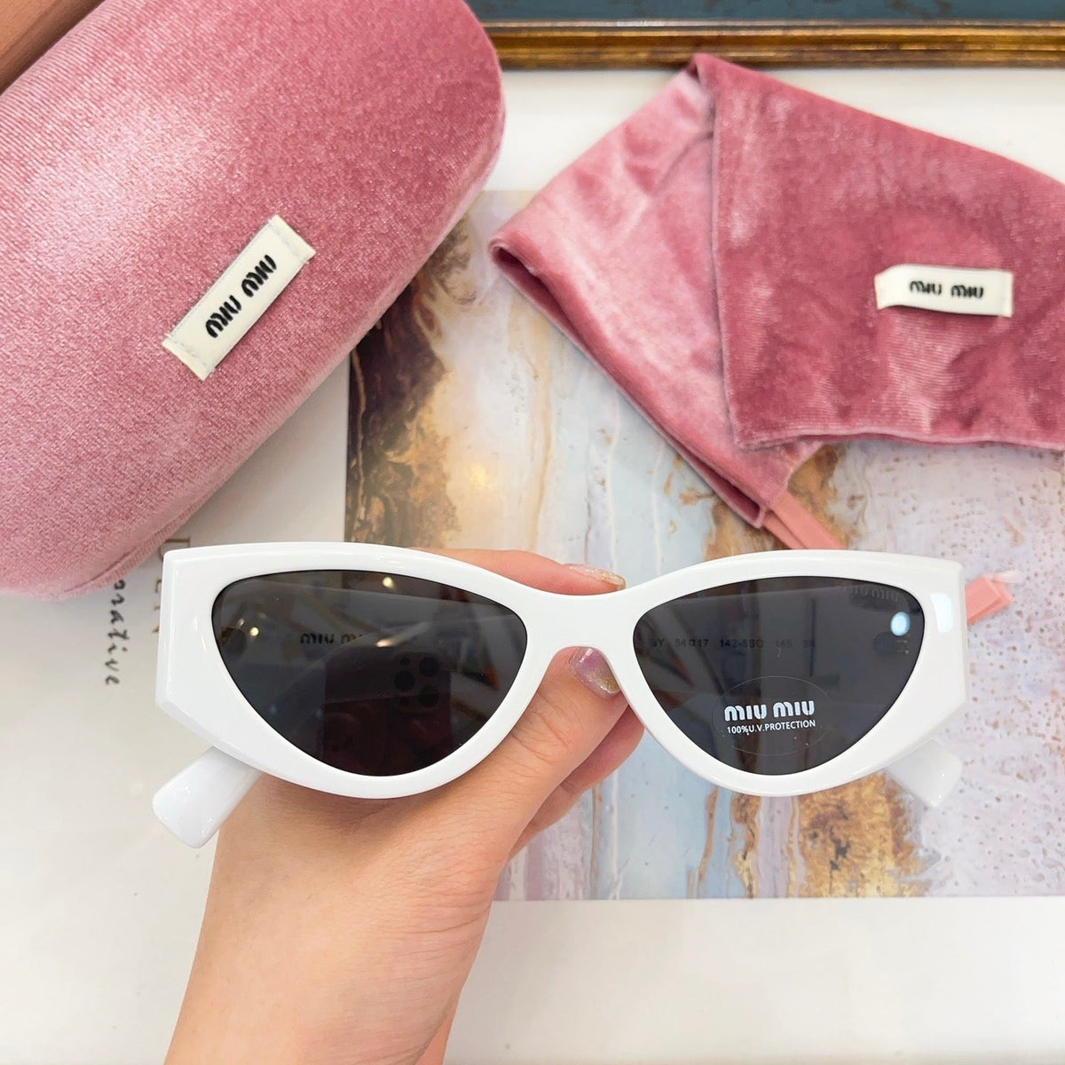 Sunglasses- Miu M Sunglasses Premium Fashion Designer Sunglasses