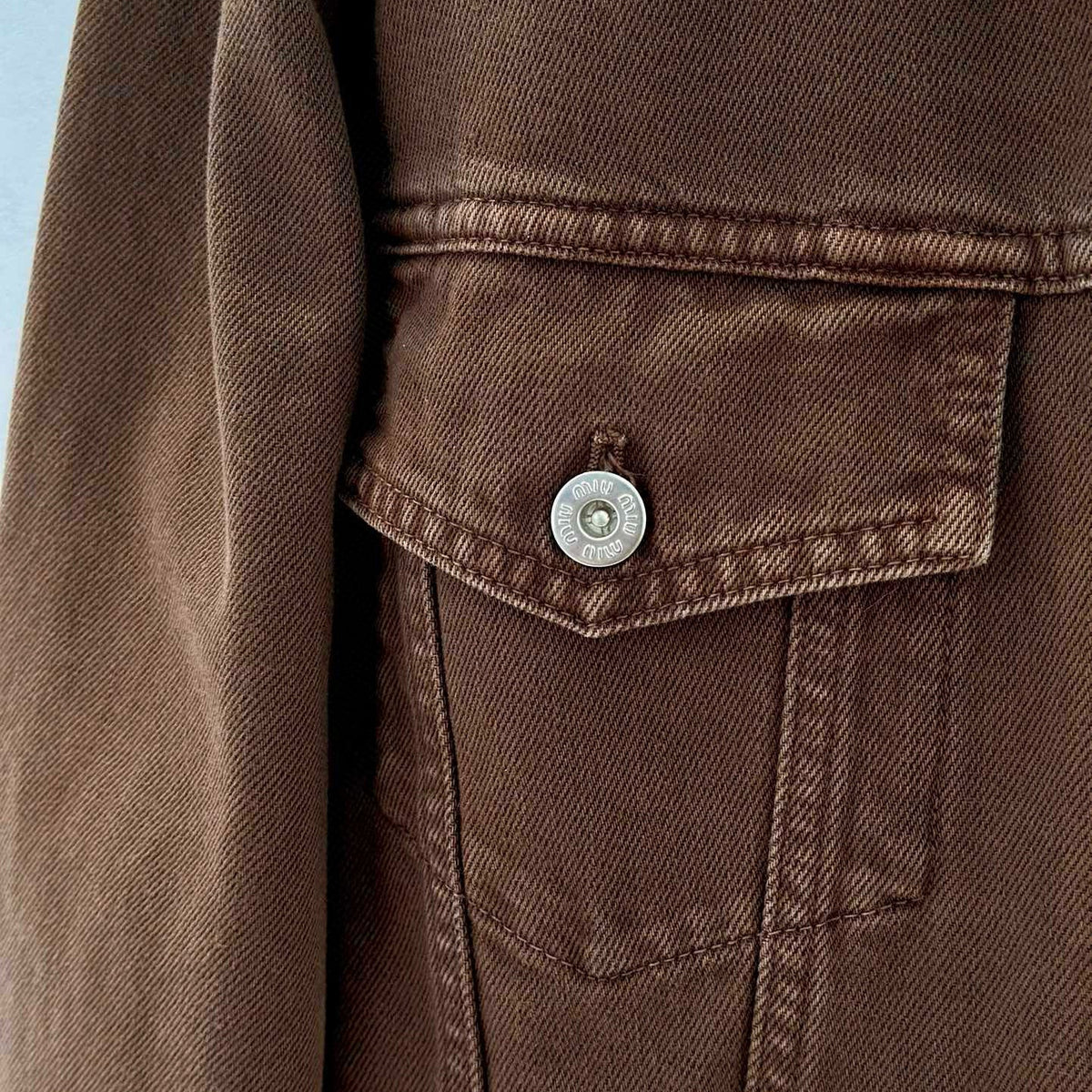 Jackets- Miu M Denim Jacket Luxury Designer Outerwear Jacket