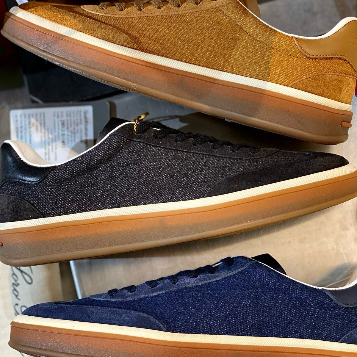 Shoes- Loro P Tennis Walk Trainers Comfortable Everyday Designer Shoes