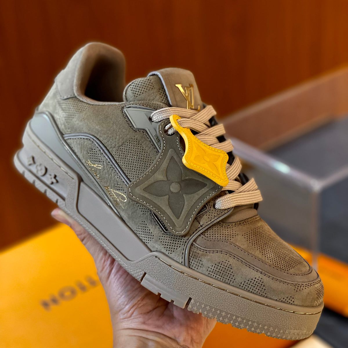 Louis Vuitton Shoes- Louis Vuitton Lou Trainers Premium Designer Casual Shoes