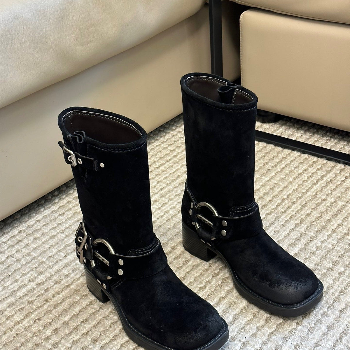 Shoes? Miu M Boots Luxury Lifestyle Designer Footwear