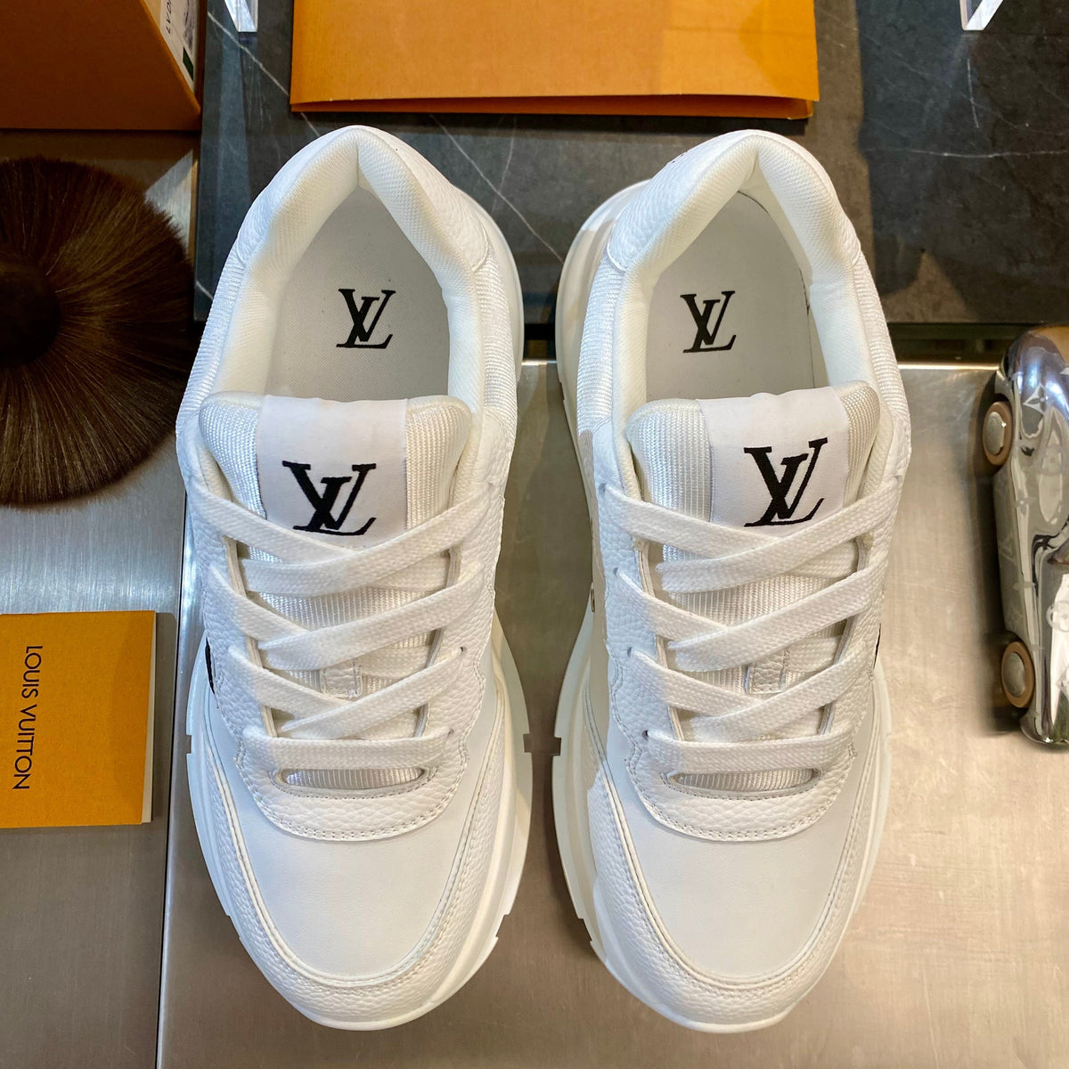 Louis Vuitton Shoes- Louis Vuitton Lou Classic Sneaker Comfortable Everyday Designer Shoes