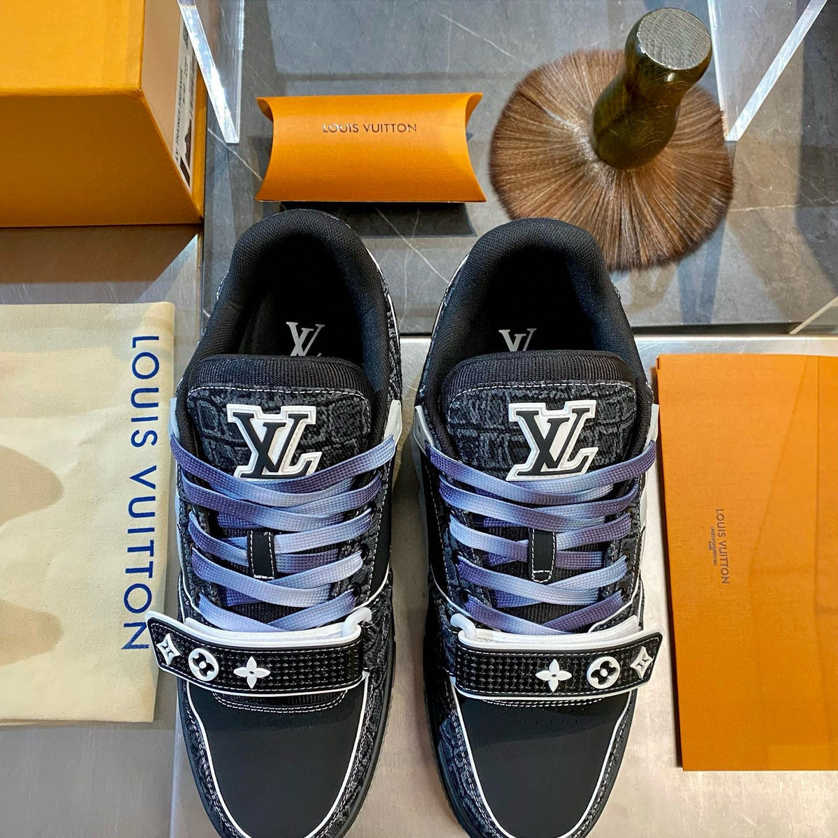 Louis Vuitton Shoes- Louis Vuitton Lou Trainers Luxury Lifestyle Designer Footwear