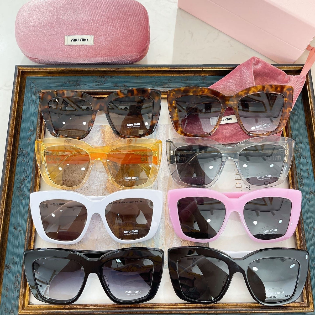 Sunglasses- Miu M Sunglasses Premium Fashion Designer Sunglasses
