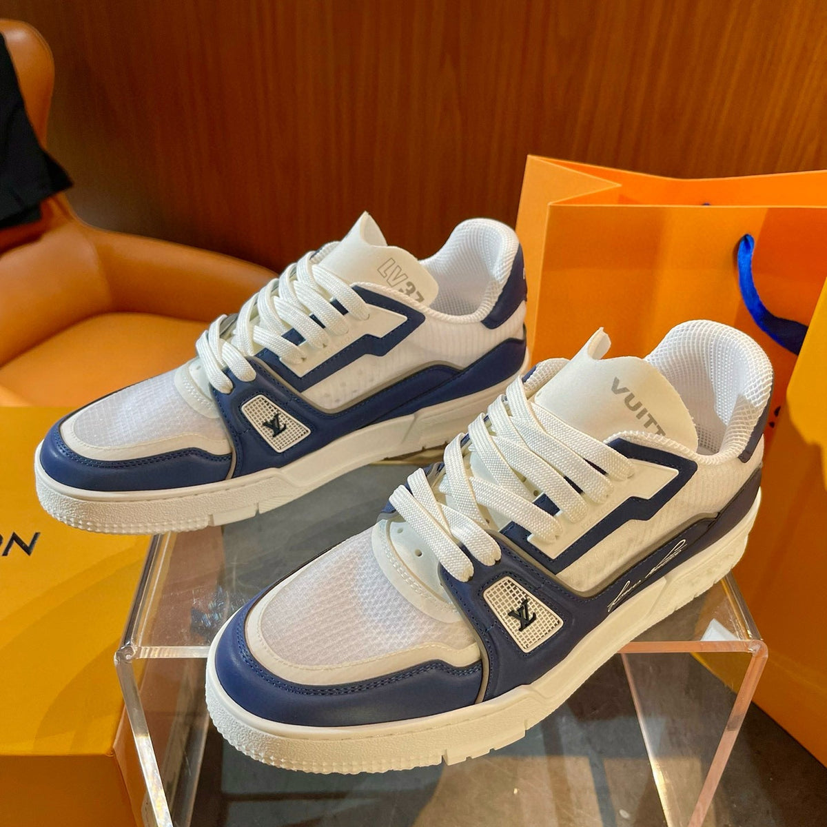 Louis Vuitton Shoes- Louis Vuitton Lou Trainers Luxury Lifestyle Designer Footwear