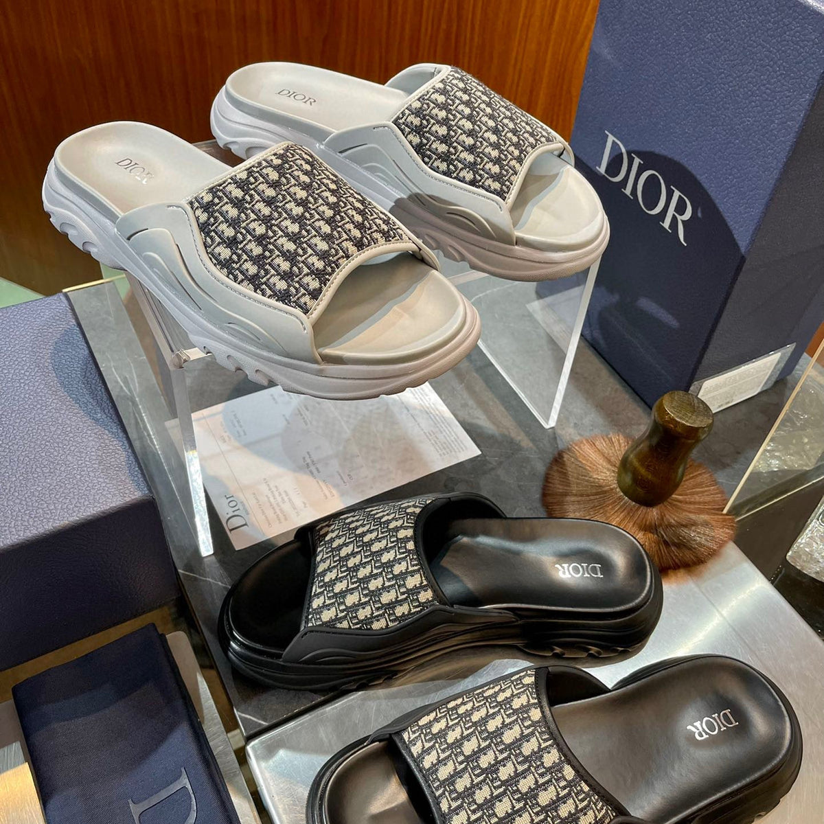 Dior Shoes- Dior H-town Sandals Luxury Lifestyle Designer Footwear