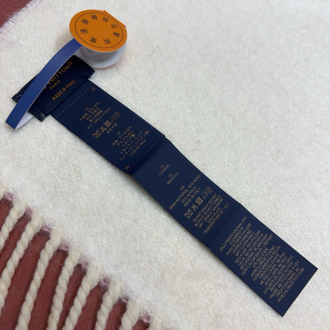 Louis Vuitton Scarves- Louis Vuitton Lou Scarf Elegant Everyday Designer Scarf