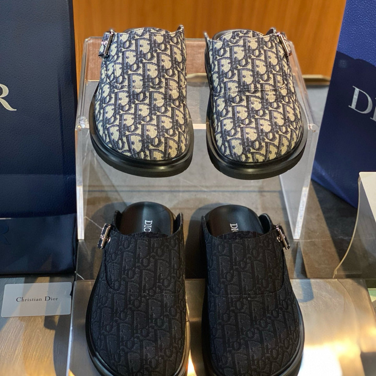 Dior Accessories- Dior Aqua Mules Luxury Designer Fashion Accessory