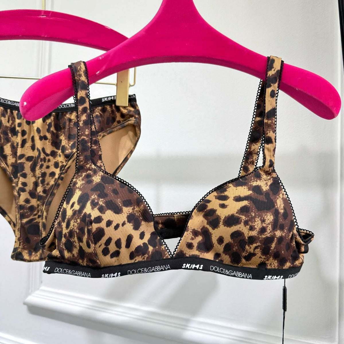 Accessories- Skims x Dg Bra Set Luxury Designer Fashion Accessory