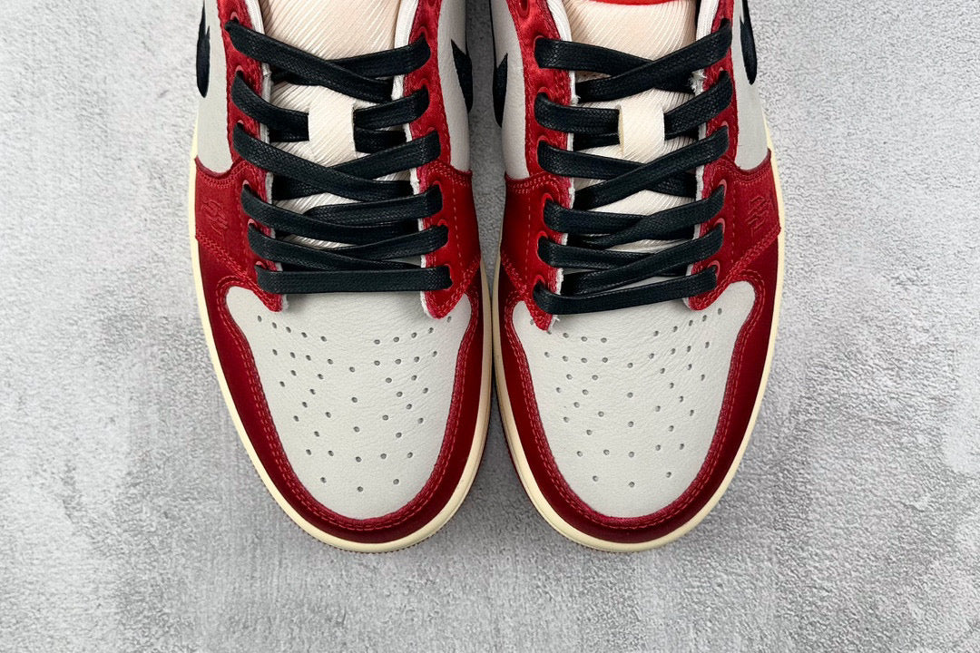 Jordan Shoes- Jordan 1 Retro Low OG Trophy Room Away Comfortable Everyday Designer Shoes