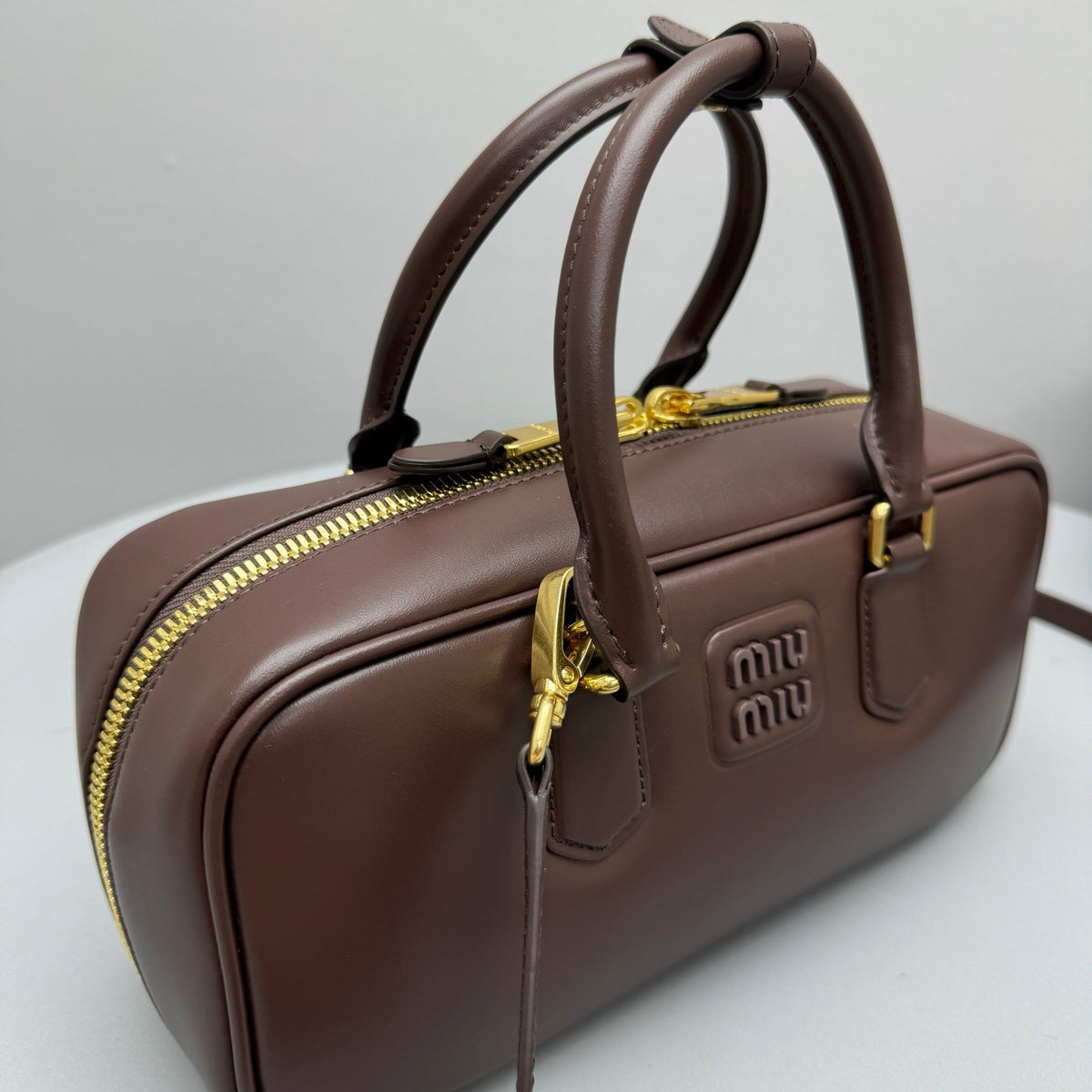 Bags- Miu M Arcadie Bag Luxury Designer Leather Handbag