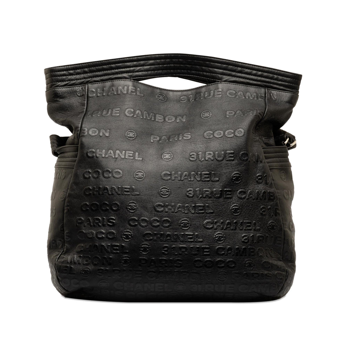 Chanel Bags Chanel 31 Rue Cambon Embossed Leather Satchel (-nBv17W) Luxury Designer Leather Handbag