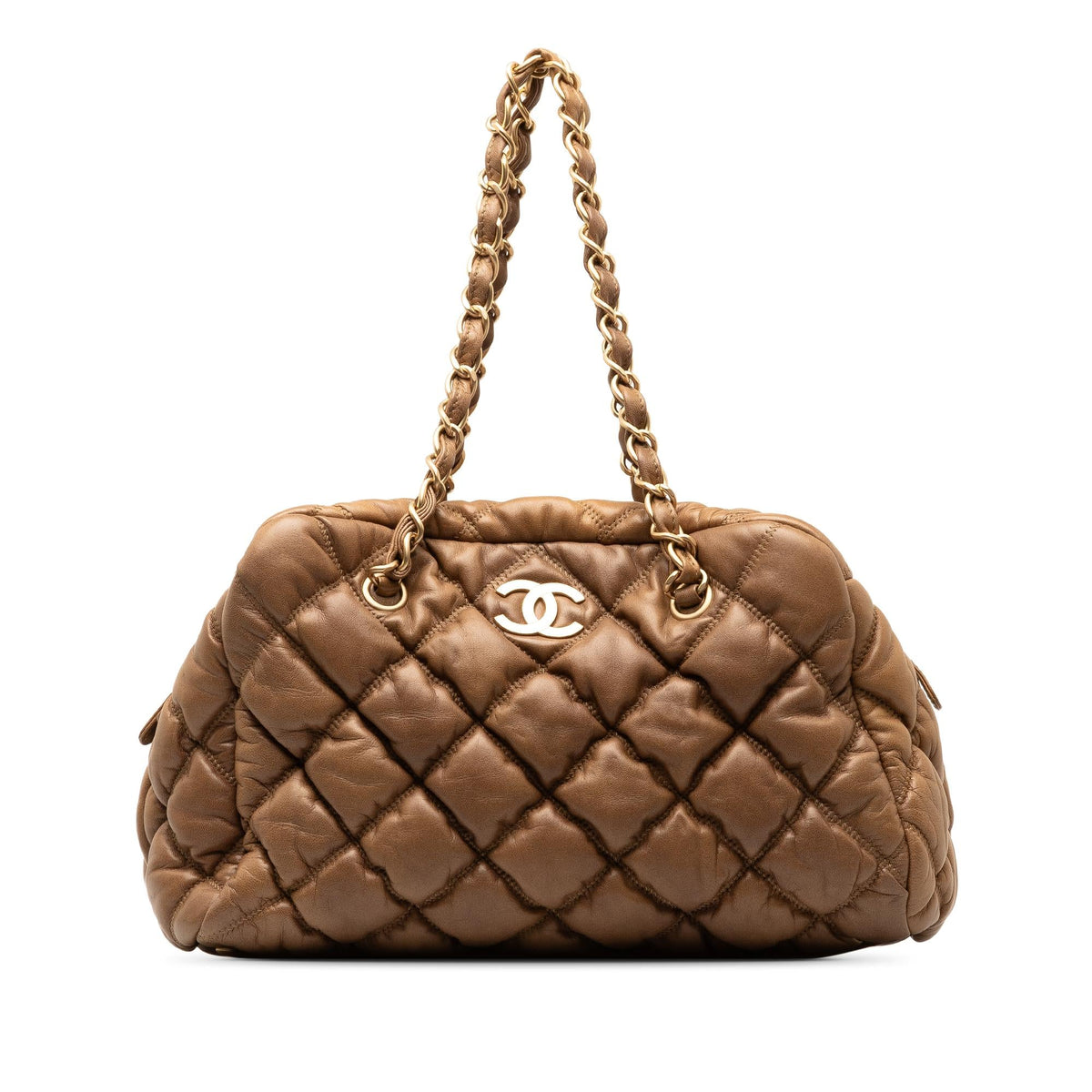 Chanel Bags Chanel Bubble Quilt Bowling Bag (-wCB0Pq) Premium Designer Shoulder Bag