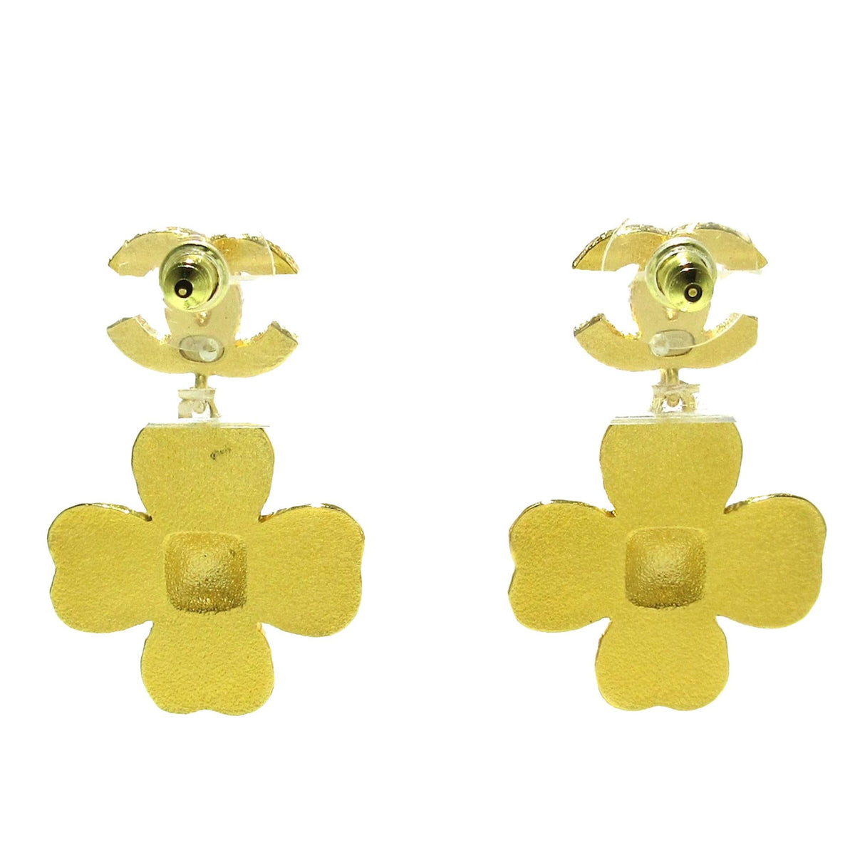 Chanel Jewellery? Chanel Blooming Push Back Earrings (-m7BCn0) Luxury Designer Statement Jewellery