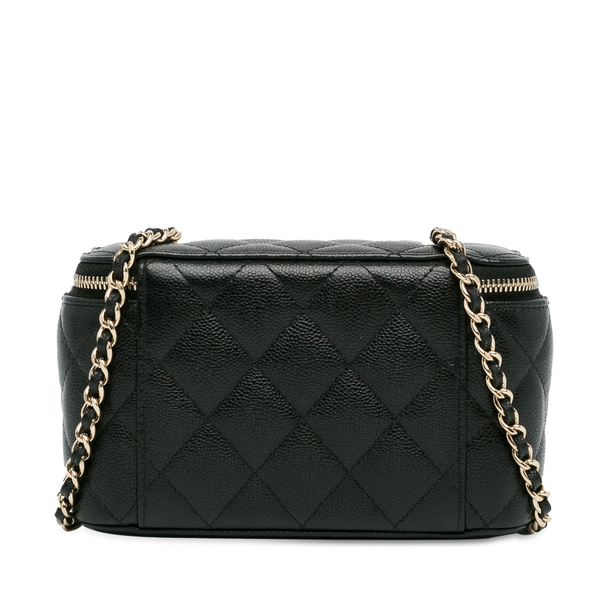 Chanel Bags Chanel Caviar Leather Vanity Bag (-iQhxBP) Elegant Everyday Designer Handbag