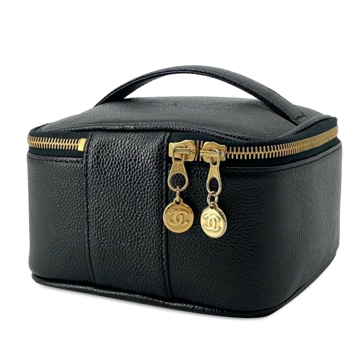Chanel Bags Chanel Caviar Vanity Case (-ZGVVQs) Elegant Everyday Designer Handbag