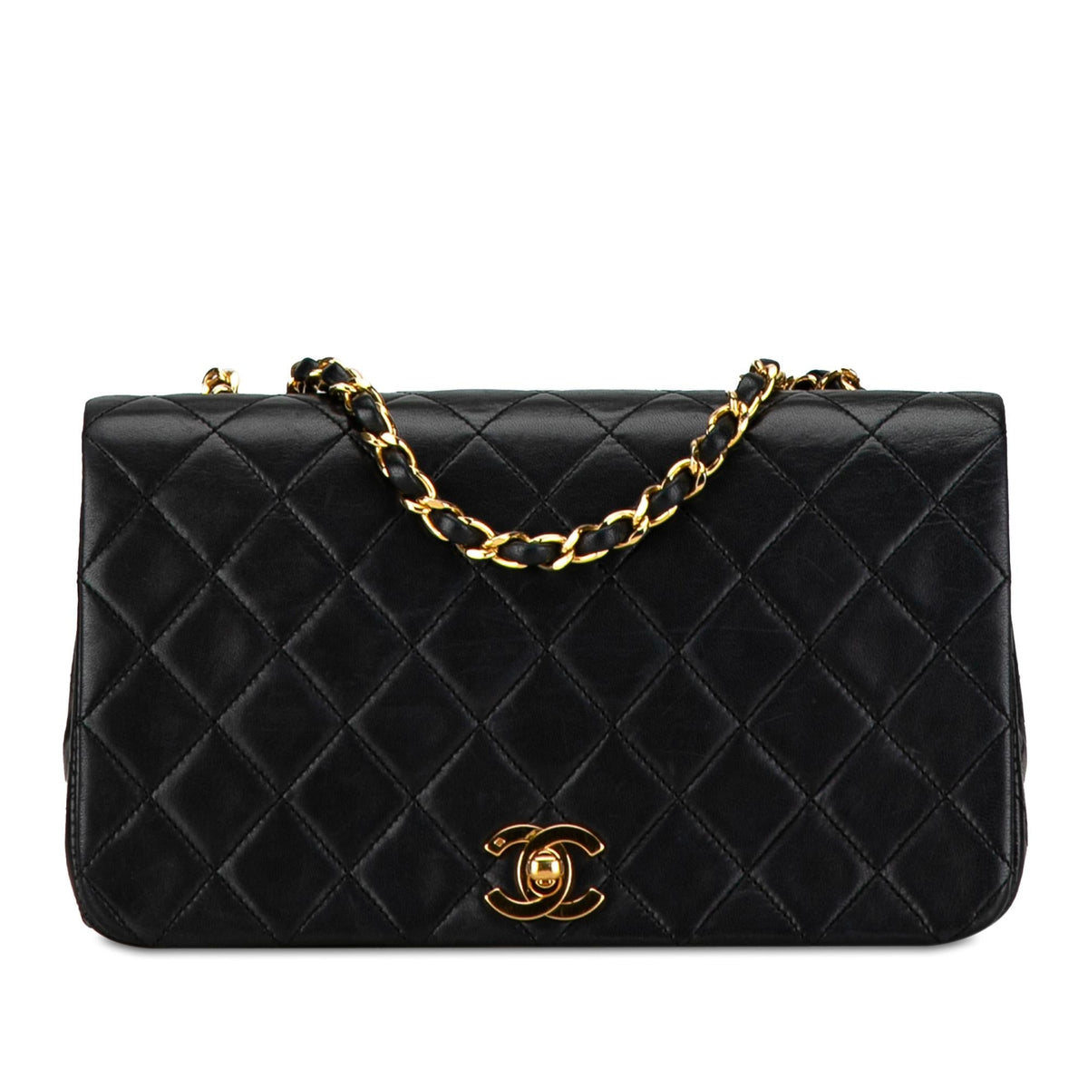 Chanel Bags Chanel Quilted Lambskin Full Flap (-Y9hmIP) Premium Designer Shoulder Bag