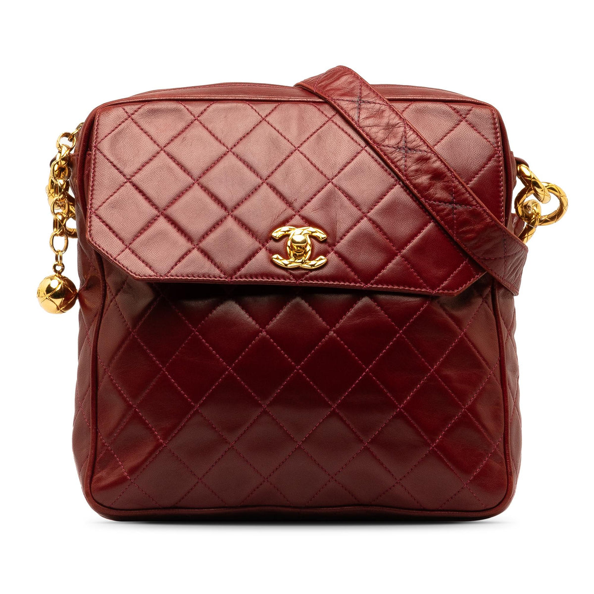Chanel Bags Chanel Quilted Lambskin Shoulder Bag (-Q3k70Q) Elegant Everyday Designer Handbag