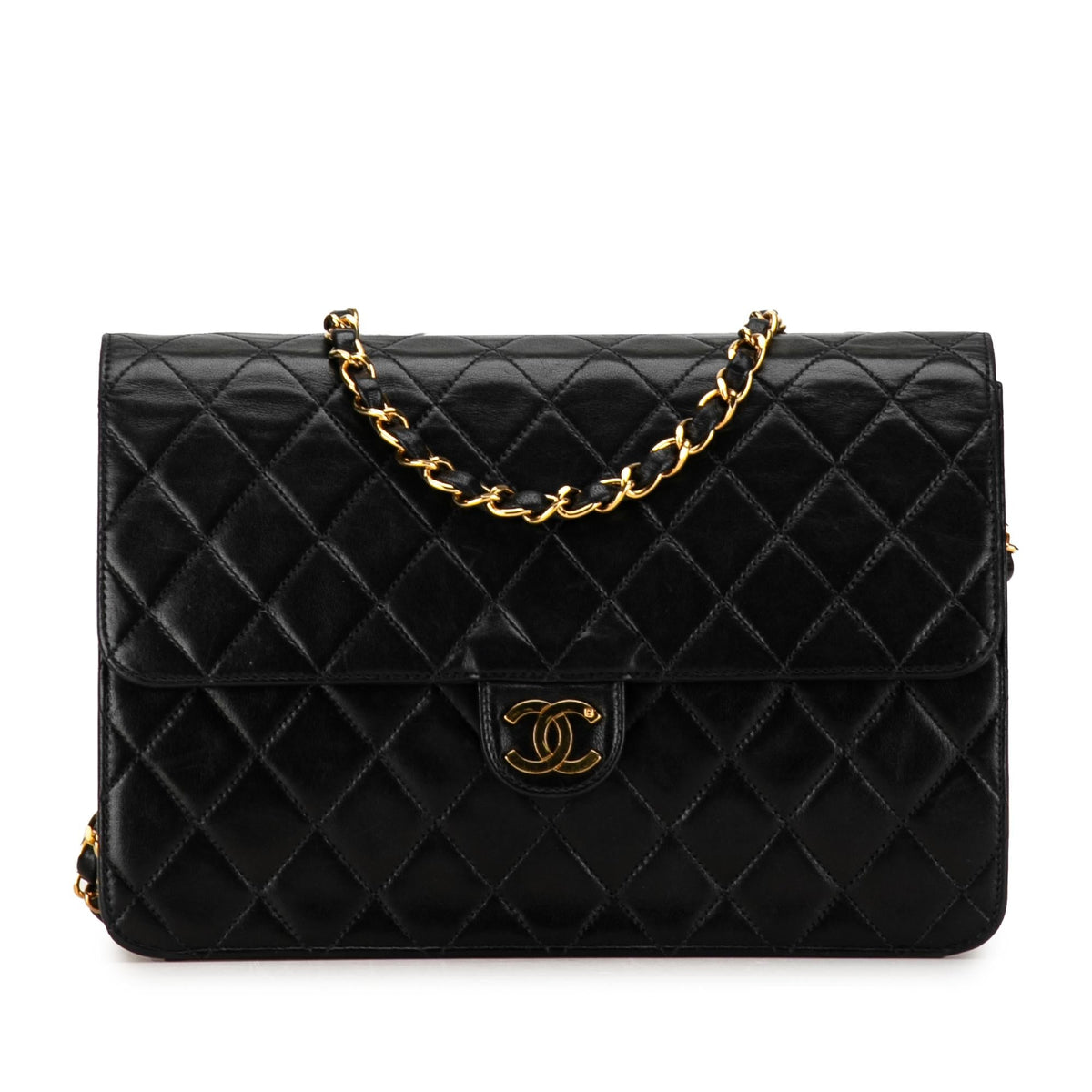 Chanel Bags Chanel Quilted Lambskin Single Flap (-O86IKP) Premium Designer Shoulder Bag