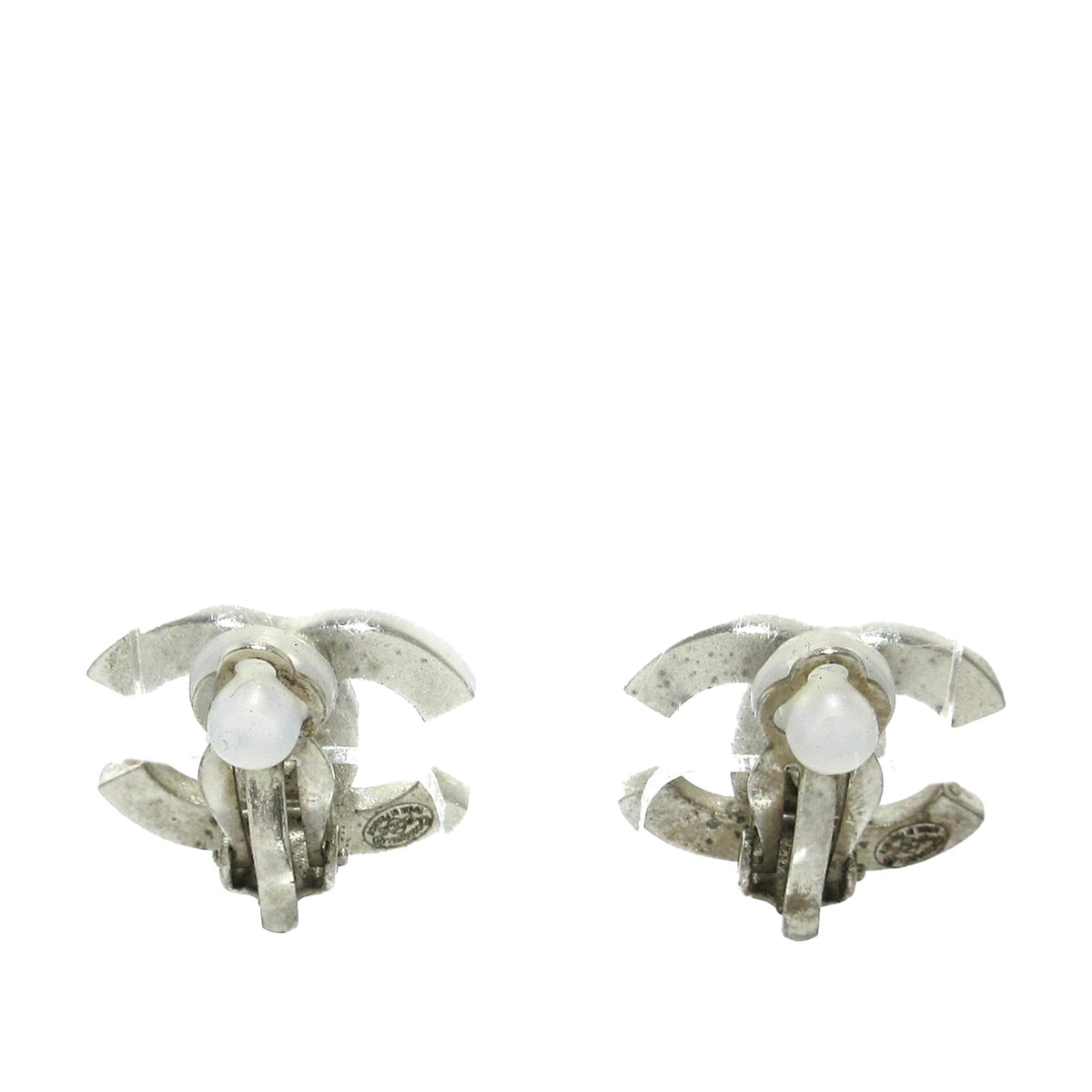 Chanel Jewellery? Chanel Stripe Clip on Earrings (-r493L0) Luxury Designer Statement Jewellery
